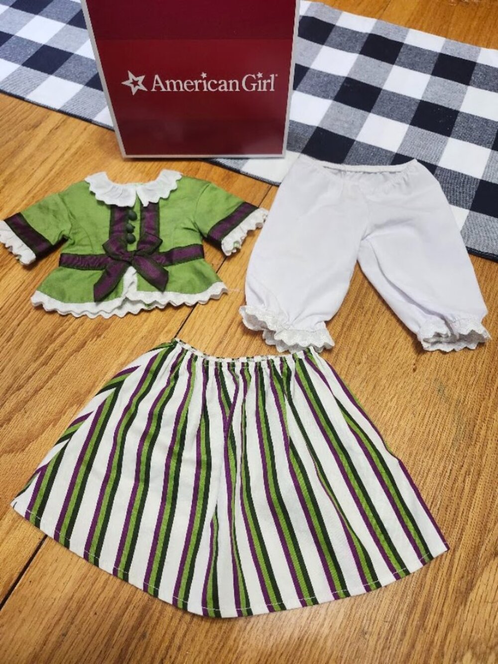 AMERICAN GIRL Doll Marie-Grace Grace's Party Outfit with box for 18" dolls